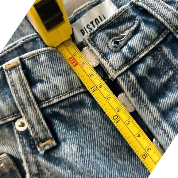 New Revolve Pistola Women Cassie Crop Jeans Fairside Vintage Wash Sz 26 Rtl $156 - Picture 8 of 13